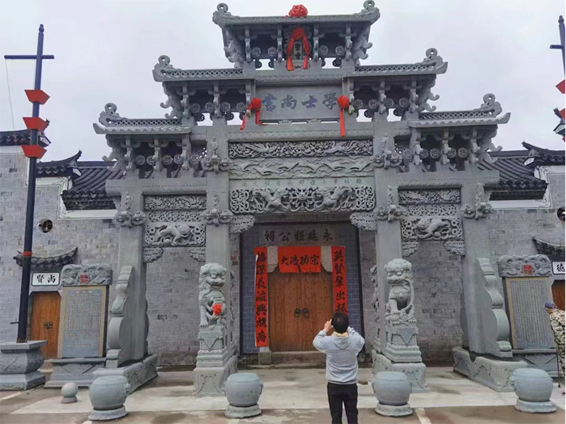石雕背景墻，迎門(mén)墻，石雕地雕多少錢(qián)